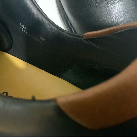 Cole Haan Zeno Lace II Mens 12 M Black Leather Oxfords Comfort Shoes Split Toe main image 12